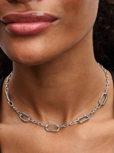 Five Links Chain Necklace