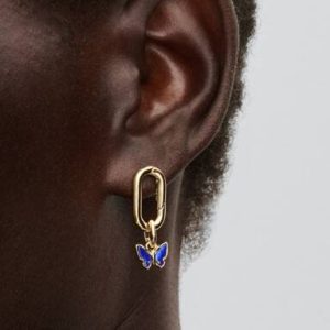 Blue Butterfly Mini Dangle Charm