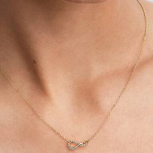 Pandora Infinite Lab-grown Diamond Pavé Pendant Necklace
