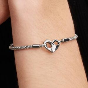 Pandora Moments Studded Chain Bracelet