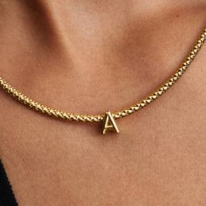 Letter A Alphabet Charm