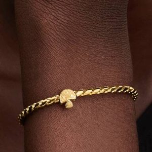 Textured Mushroom Mini Charm