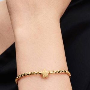 Textured Star Mini Charm