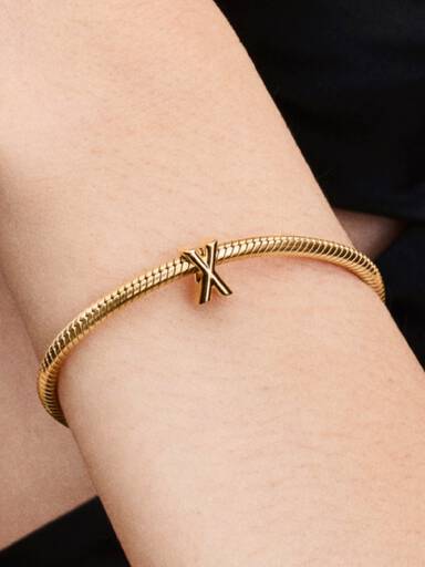 Letter X Alphabet Charm