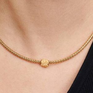 Textured Clover Mini Charm