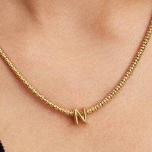 Letter N Alphabet Charm