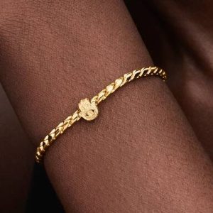 Textured Hamsa Hand Mini Charm