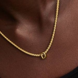 Letter D Alphabet Charm