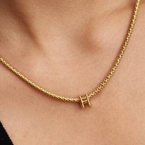 Letter H Alphabet Charm
