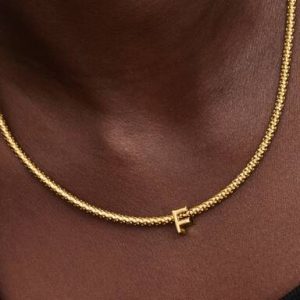Letter F Alphabet Charm