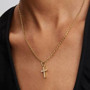 Cross Dangle Charm