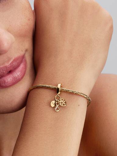 Family Infinity Triple Dangle Charm