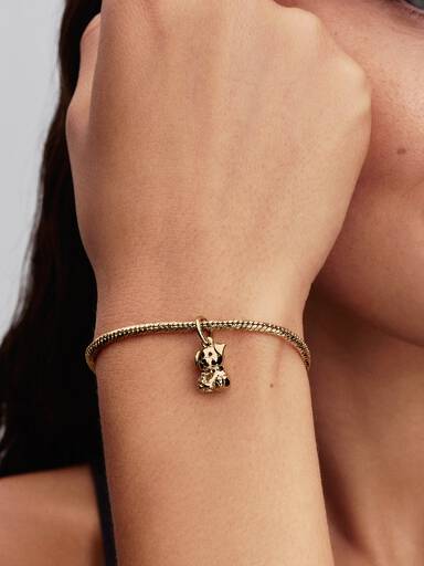 Labrador Puppy Dog Dangle Charm