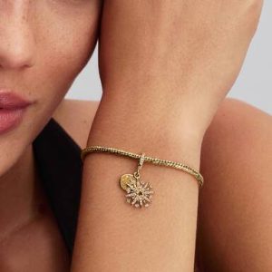 Sparkling Firework Double Dangle Charm