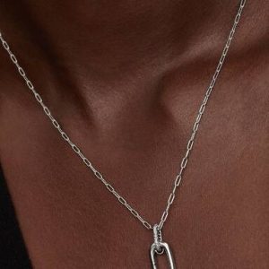 Openable Link Pendant Necklace