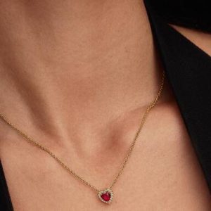 Elevated Heart Necklace