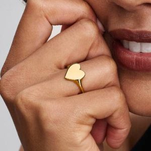 Engravable Heart Ring