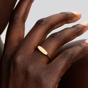 Engravable Bar Ring