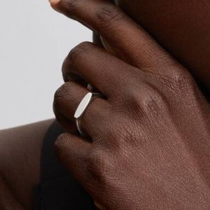 Engravable Bar Ring