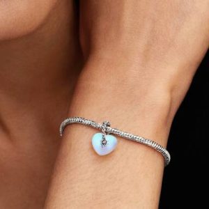 Shooting Star & Heart Dangle Charm
