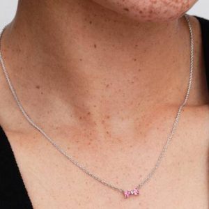 Bow Pendant Necklace