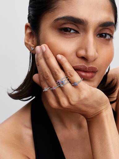 Sparkling Butterfly Ring - Image 4