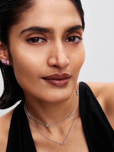 Bow Stud Earrings - Image 4