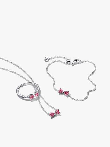 Sparkling Bow Jewelry Set
