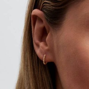 Pandora Era Bead Hoop Earrings