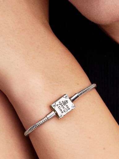 Disney Princess Storybook Lab-grown Diamond Snake Chain Bracelet