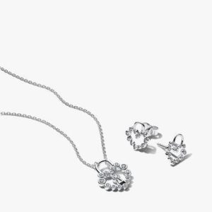 Sparkling Heart Padlock Gift Set