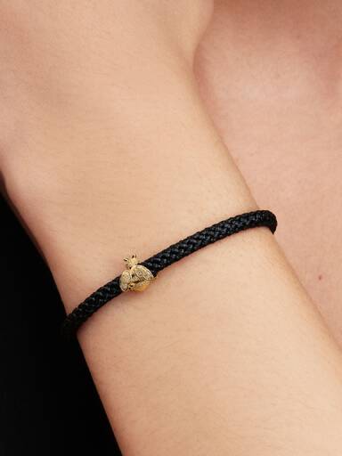 Textured Bee Mini Charm