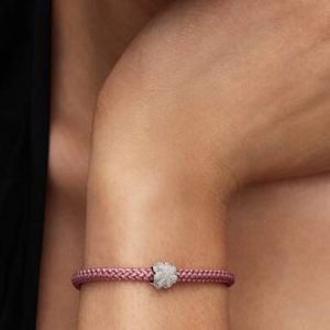 Textured Clover Mini Charm