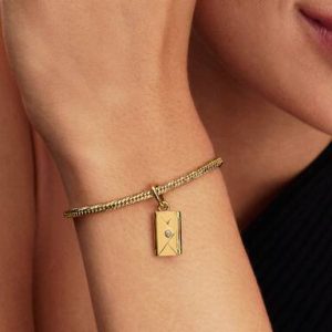 Engravable & Openable Envelope Dangle Charm