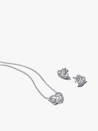 Pandora Moments Entwined Heart & Butterfly Gift Set
