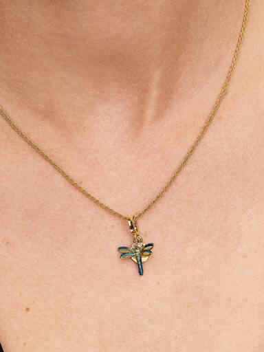 Dragonfly Double Dangle Charm