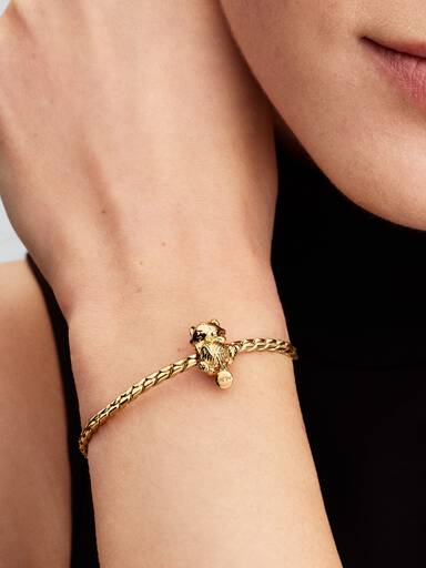 Kitten & Yarn Ball Charm