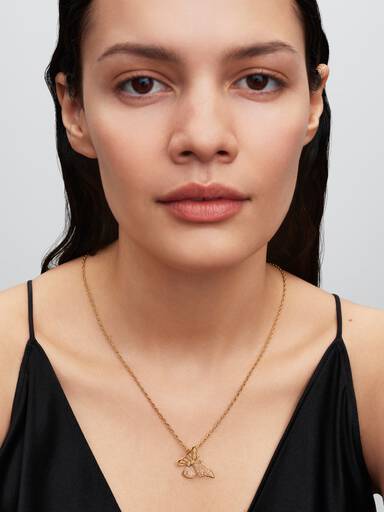 Oversized Butterfly Openwork Charm - Image 3