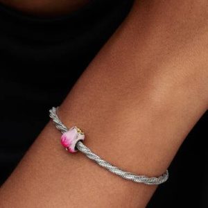 Pink Tulip Charm