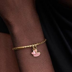 Pink Mother & Daughter Splittable Dangle Charm