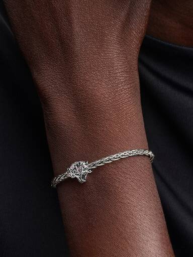 Family Tree Openwork Charm