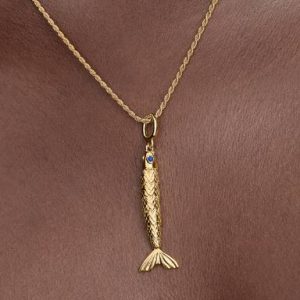 Articulated Fish Dangle Charm
