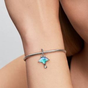 Manta Ray Dangle Charm