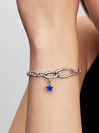 Blue Star Mini Dangle Charm