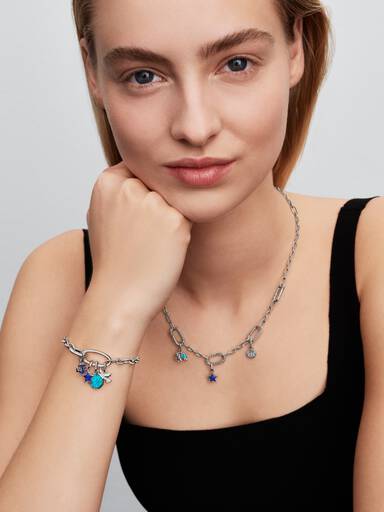 Blue Anchor Mini Dangle Charm - Image 4