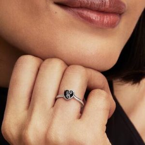 Disney The Nightmare Before Christmas Jack Black Heart Ring