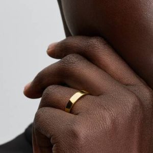 Engravable Classic Band Ring