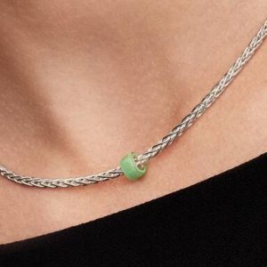 Green Murano Glass Mini Charm