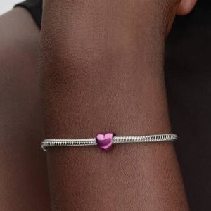 Pink Heart Mini Charm