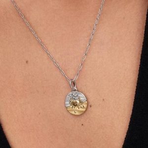 Cancer Zodiac Medallion Charm